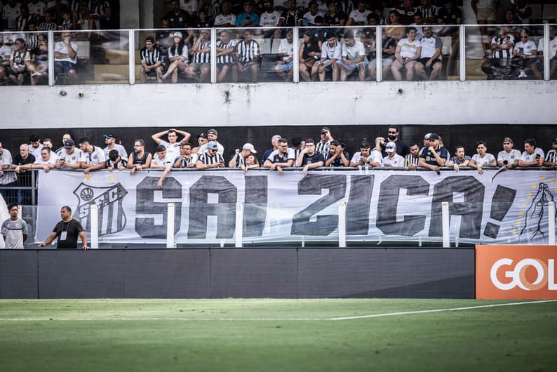 Torcida do Santos - Zica