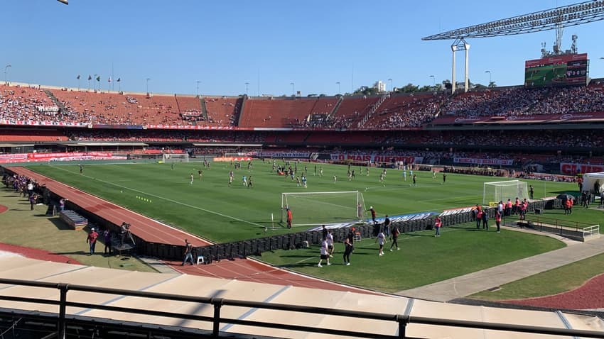 Visão do estádio do Morumbi. Foto: Rafael Oliva