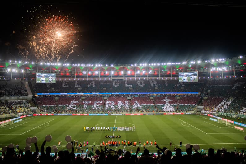 Fluminense x Olimpia - Torcida