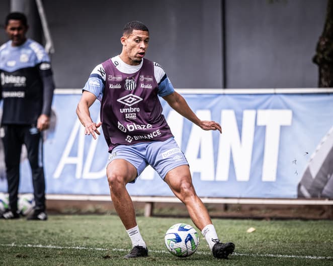 Alex Nascimento - Zagueiro titular do Santos