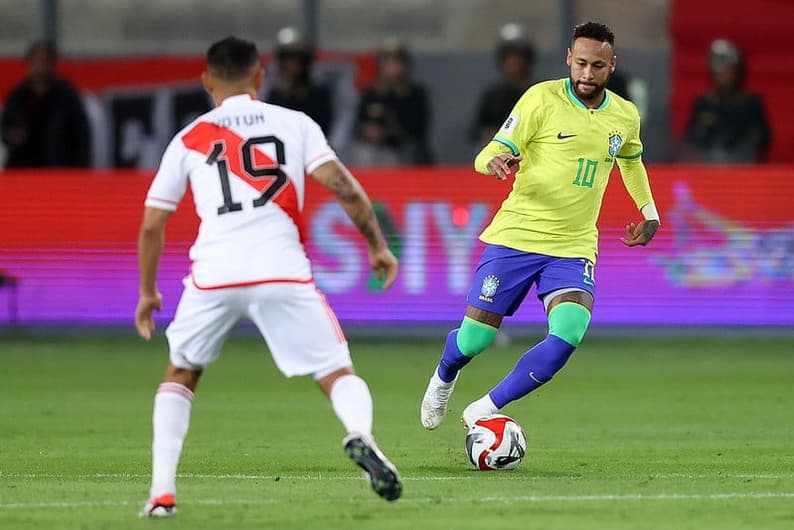 Peru 0 x 1 Brasil - Neymar