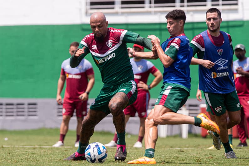 Treino do Fluminense 31/10/2023