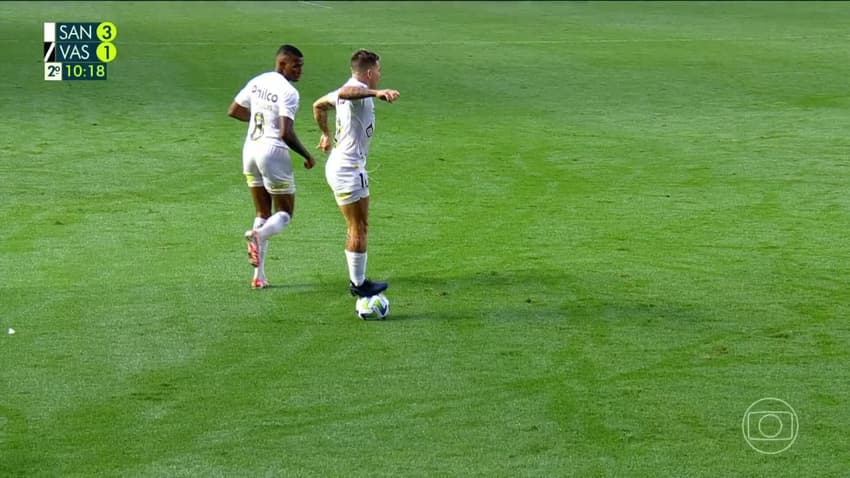 Soteldo Santos duelo contra o Vasco