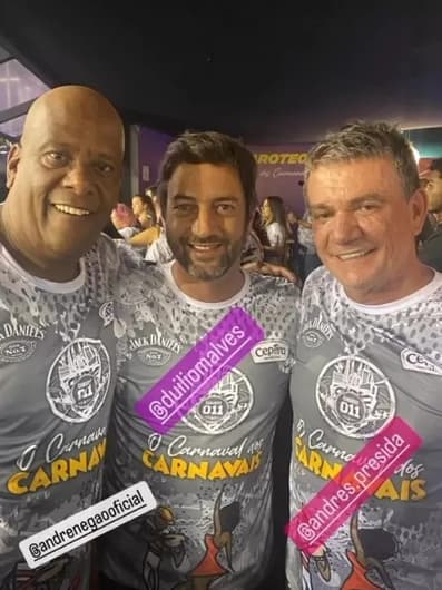 Duílio, Andrés e André Negão Corinthians Eleições