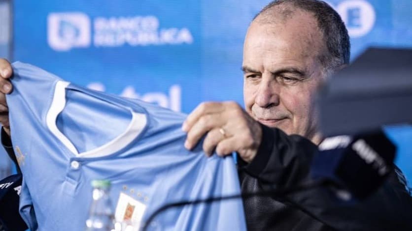 Diniz é da escola de Marcelo Bielsa técnico do Uruguai