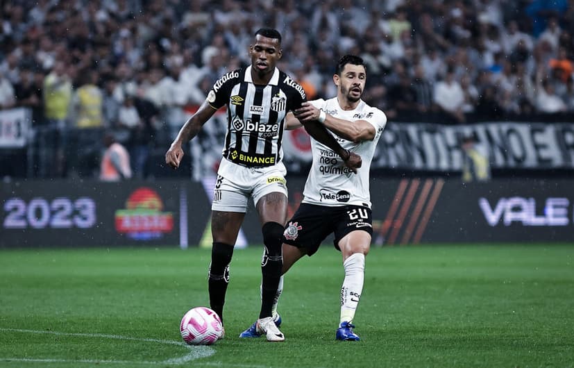 BRASILEIRO A 2023, CORINTHIANS X SANTOS