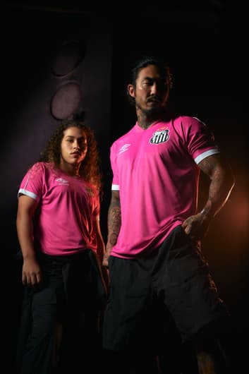 Outubro Rosa - Lançamento Umbro - Santos