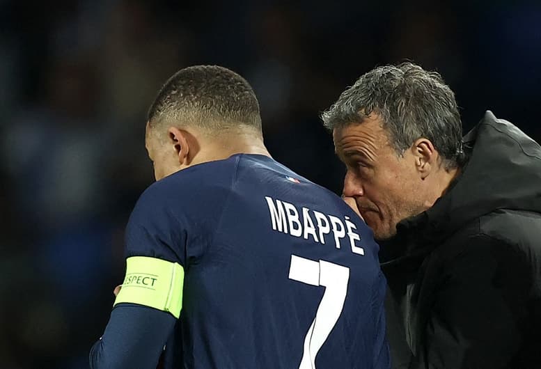 Mbappé e Luis Enrique