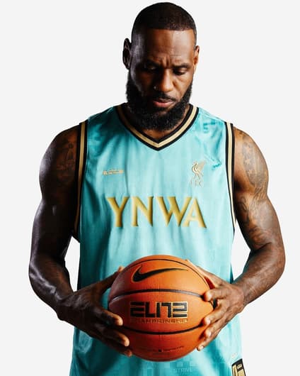 lebron james liverpool nike