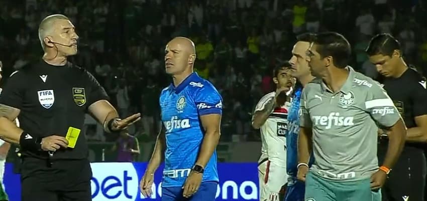 Daronco e Abel Ferreira &#8211; Palmeiras x Botafogo-SP
