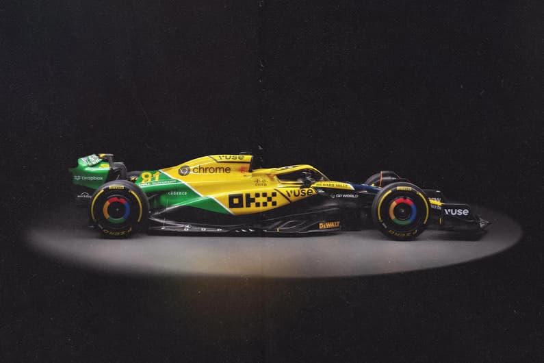 McLaren homenageia Ayrton Senna em pintura do Carro