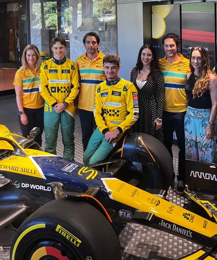Norris, Piastri e família de Ayrton Senna
