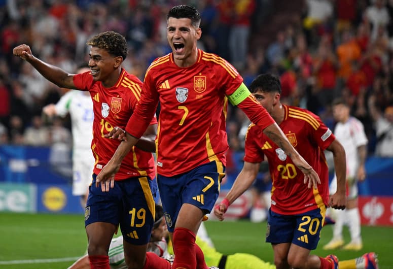 Com destaques de jovens atletas, a Espanha conquistou a Euro 2024; veja lista com os maiores campeões da Eurocopa (Foto: Patricia Melo Moreira/AFP)