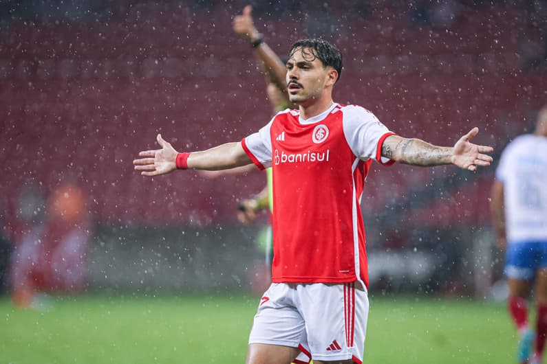 Maurício tem bons números pelo Internacional. Foto: Maxi Franzoi/AGIF