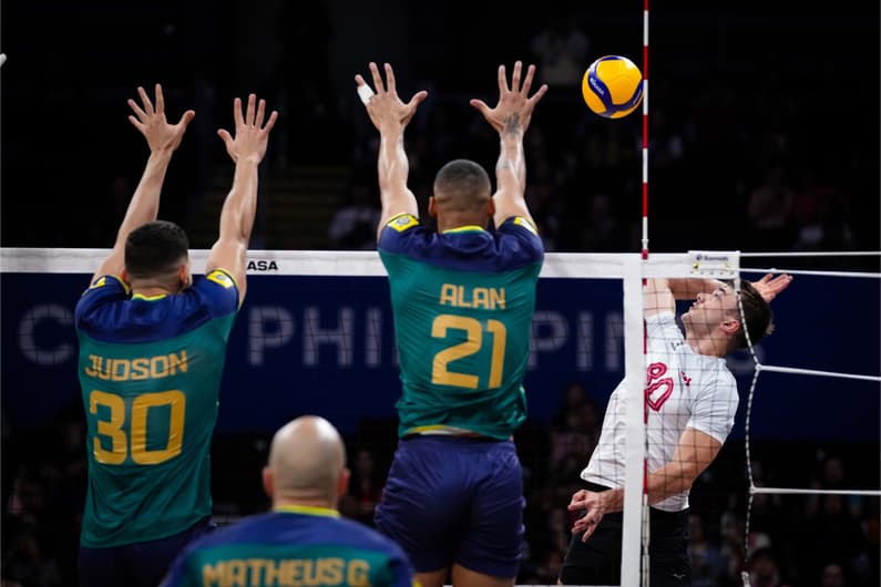 Brasil x Canadá - VNL masculina