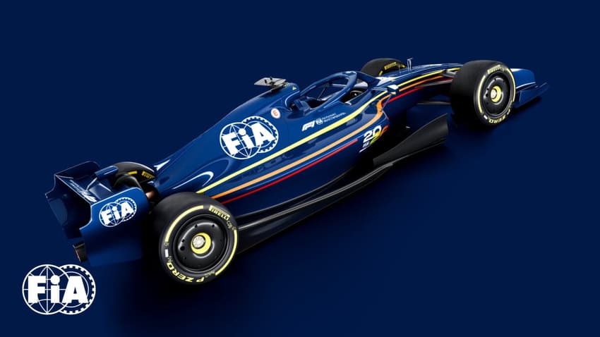 FIA divulgou projeto para o carro de 2026 (Foto: FIA) 