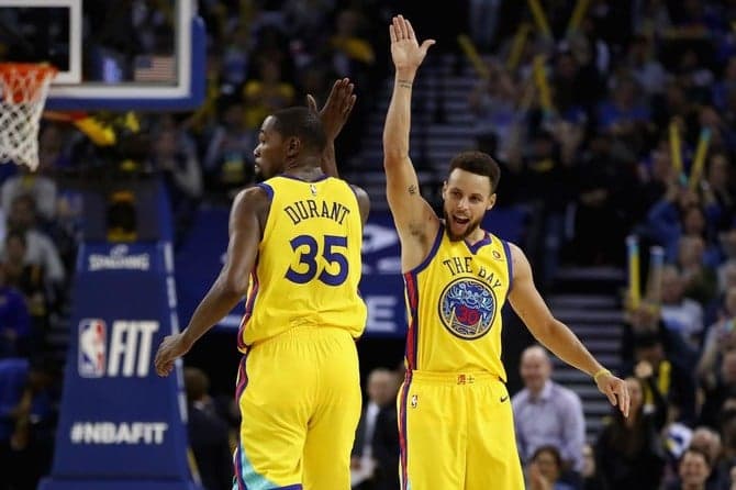 Kevin Durant e Stephen Curry