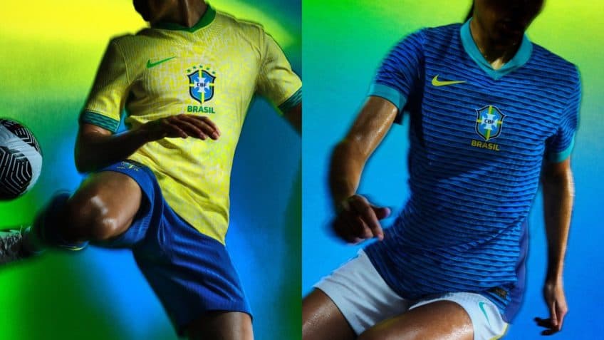 uniforme brasil copa américa 2024