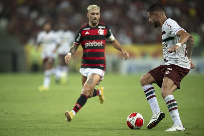 Fluminense x Flamengo é o destaque dos jogos de hoje. Foto: Jorge Rodrigues/AGIF