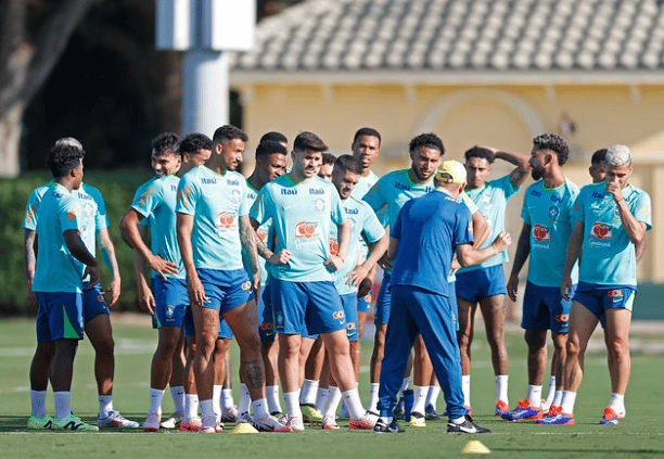 treino seleção