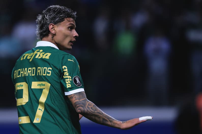 COPA LIBERTADORES 2024, PALMEIRAS x SAN LORENZO - Richard Ríos