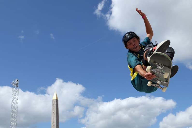 SKATEBOARDING-OLY-PARIS-2024 Keegan Palmer