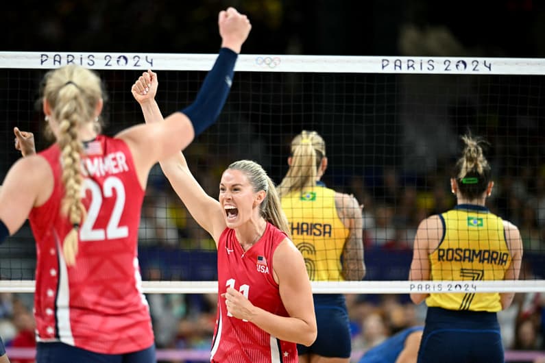 VOLLEYBALL-OLY-PARIS-2024-BRA-USA