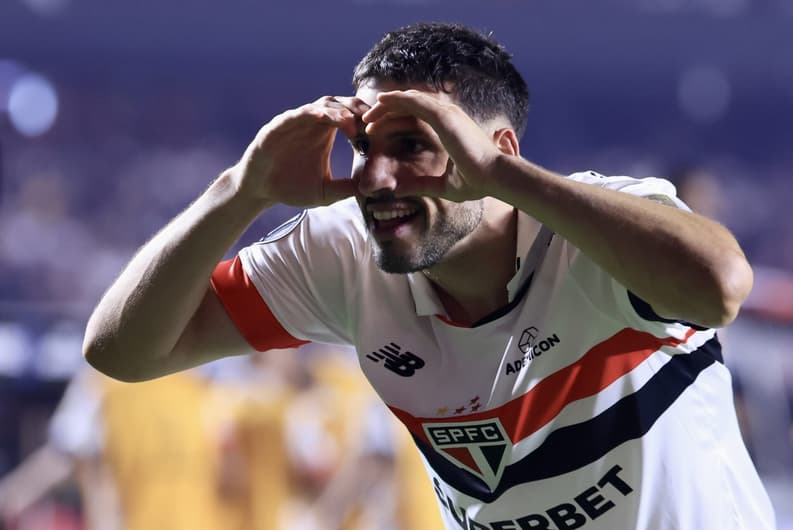 Calleri - São Paulo x Nacional - Libertadores 2024