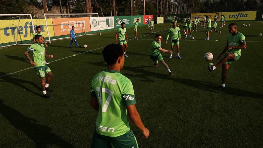 Palmeiras – treino antes do Botafogo