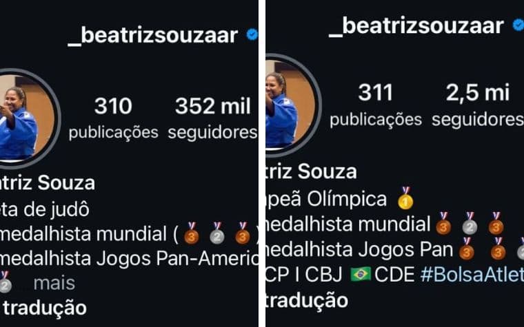 Seguidores Bia Souza