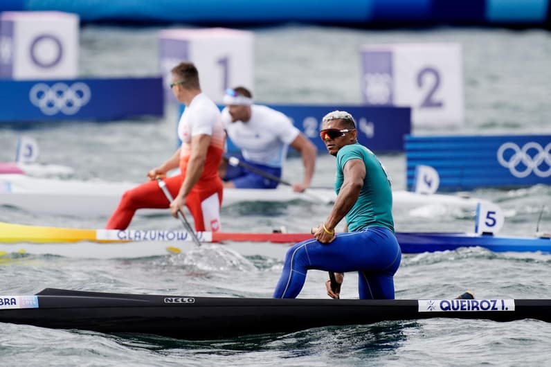 2024.08.09- Jogos Olímpicos Paris 2024 - Canoagem Velocidade - Isaquias Queiroz compete na semi final do C1 1000M - Foto: Alexandre Loureiro/COB