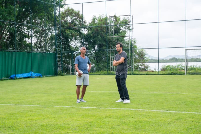 Romário e Bruno Maia