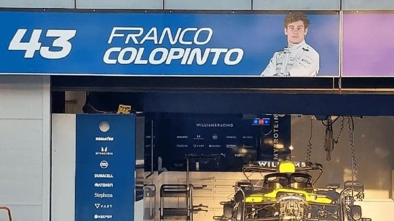 Organização do GP da Itália erra nome de novato da Williams