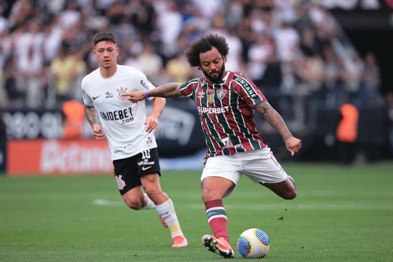 Fluminense e Corinthians fazem clássico pelo Brasileirão em jogo neste sábado. Foto: Ettore Chiereguini/AGIF