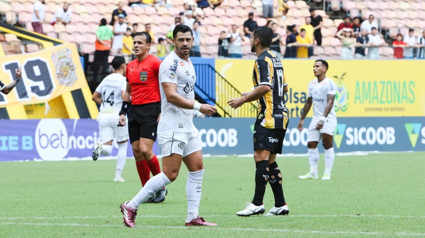 Santos e Amazonas se enfrentam hoje pela Série B do Brasileirão. Foto: Antonio Pereira/AGIF