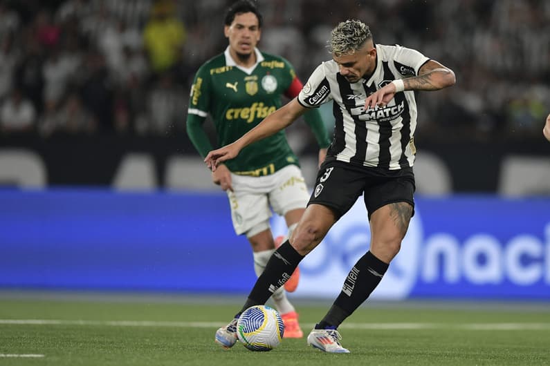 Palmeiras e Botafogo fazem confronto mais esperado das oitavas da Libertadores. Foto: Thiago Ribeiro/AGIF