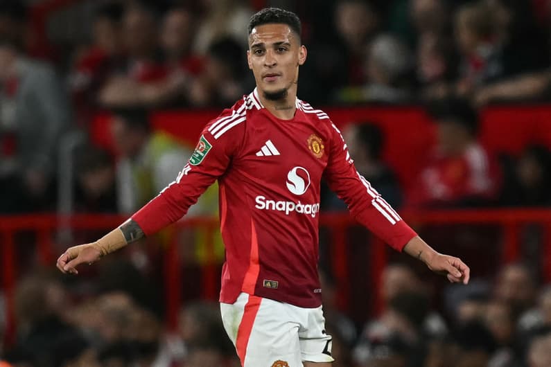 Antony, atacante do Manchester United (Foto: Paul Ellis/AFP)