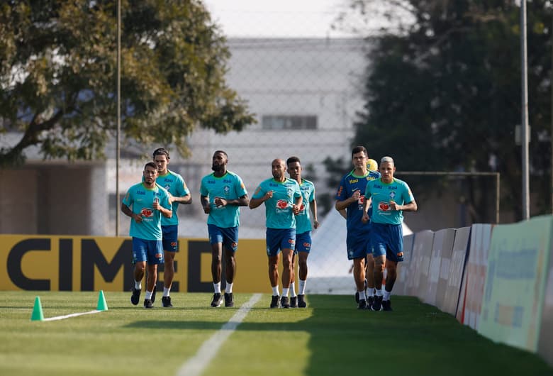 Treino Seleção Brasileira