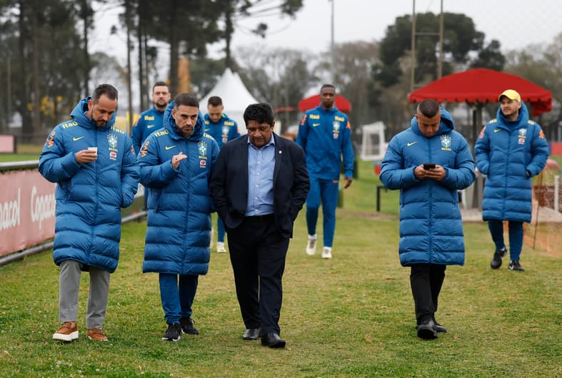 Ednaldo Rodrigues e Rodrigo Caetano - Seleção Brasileira