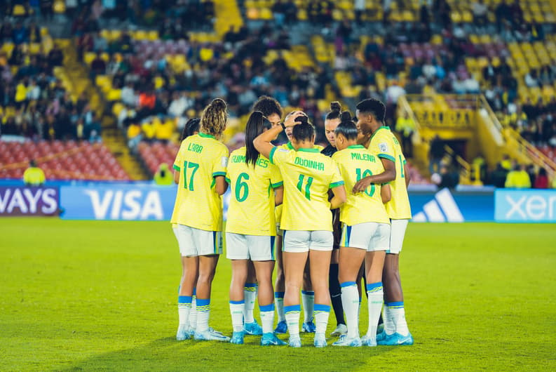 Seleção sub-20 feminina (Foto: Flickr CBF)