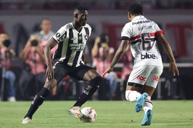 Luiz Henrique no jogo Botafogo x São Paulo