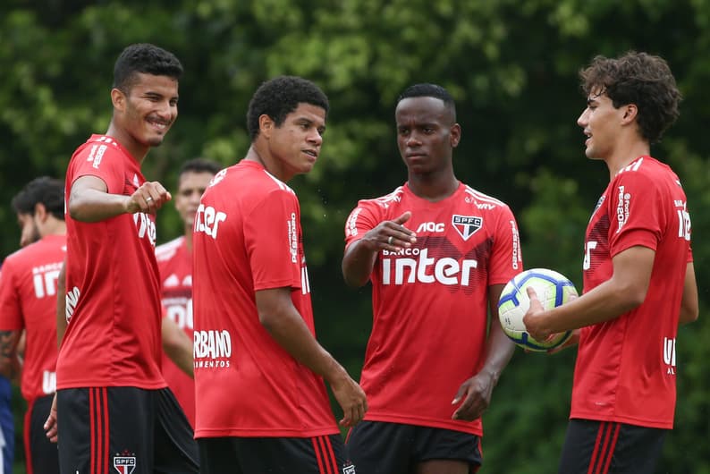 Treino do Sao Paulo