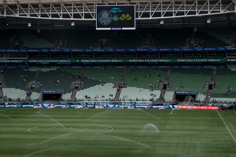 Allianz Parque antes de Palmeiras x Criciuma