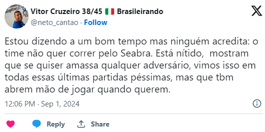 Reprodução Twitter 