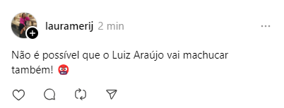 Luiz Araújo lesão Flamengo