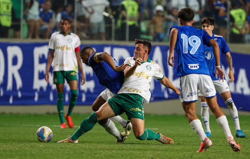 Cruzeiro x Palmeiras final Brasileirão sub-20