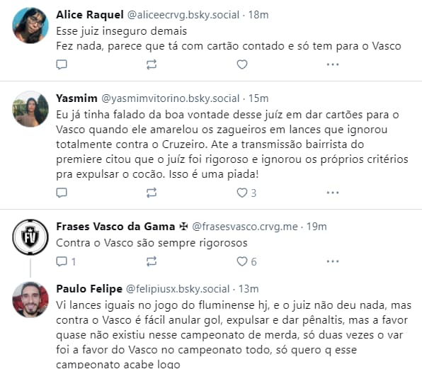 Web reage &#8211; torcedores do Vasco detonam arbitragem de jogo contra o Cruzeiro (2)