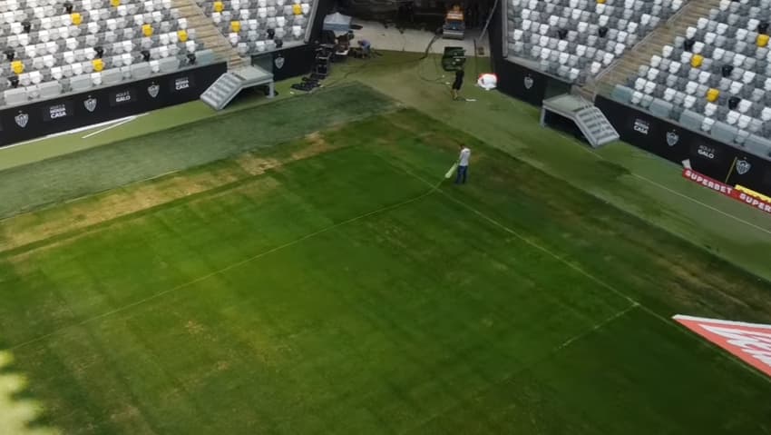 Atlético-MG jogará na Arena MRV contra o São Paulo (Foto: Reprodução / YouTube)