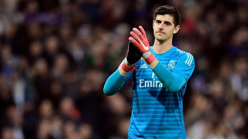 Courtois, goleiro do Real Madrid (Foto: AFP)