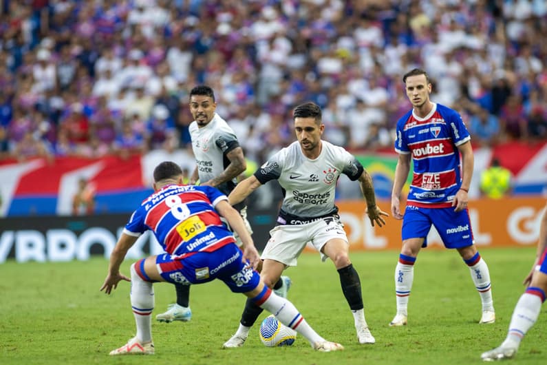 Corinthians e Fortaleza se enfrentam pela primeira partida das quartas da Copa Sul-Americana; Veja as informações do jogo (Foto: Baggio Rodrigues/AGIF)